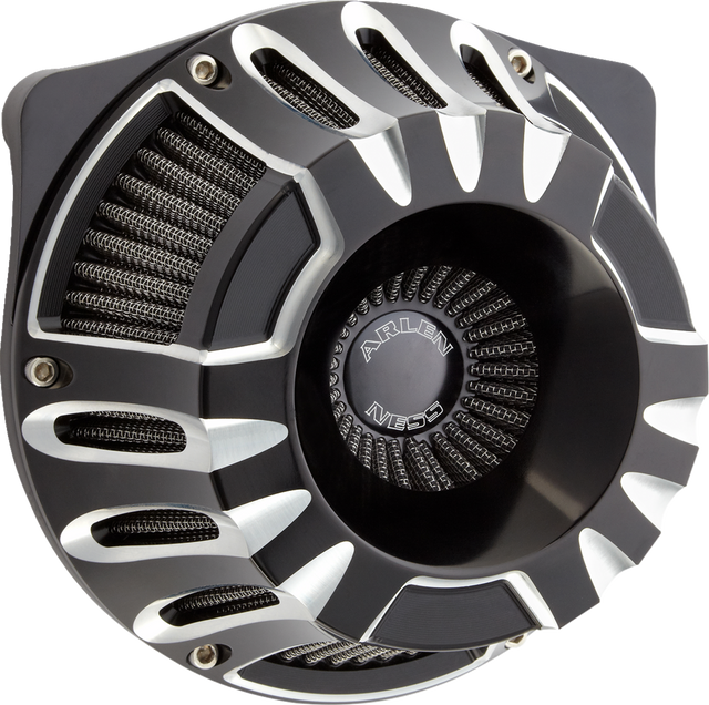 ARLEN NESS Inverted Series Air Cleaner Kit - Deep Cut - Black 600-227