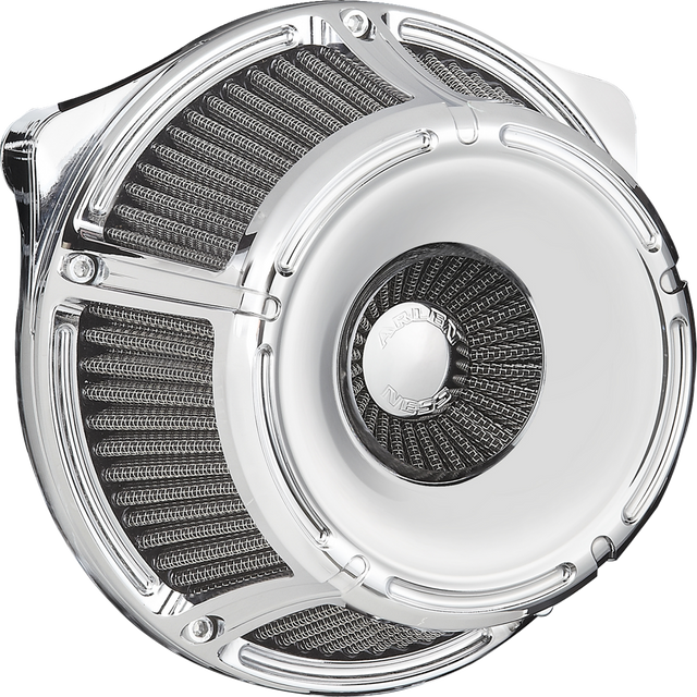 ARLEN NESS Inverted Series Air Cleaner Kit - Slot Track - Chrome 600-232