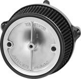 ARLEN NESS Big Sucker™ Stage 1 Air Cleaner Kit with Cover - Beveled - Black 600-305