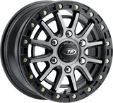 ITP Wheel - SD10 Beadlock - Front/Rear - Brushed Gray w/Black - 15x7 - 6/5.5 - 78.9 mm 1522771720B