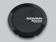 Advan Full Flat 63mm Black Centercap for 16-22 Toyota Tacoma and Honda Ridgeline