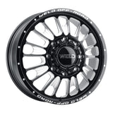 Weld Off-Road W121 20x8.25 Scorch Gloss Black Alloy Wheel for Front 8x200 Bolt Pattern
