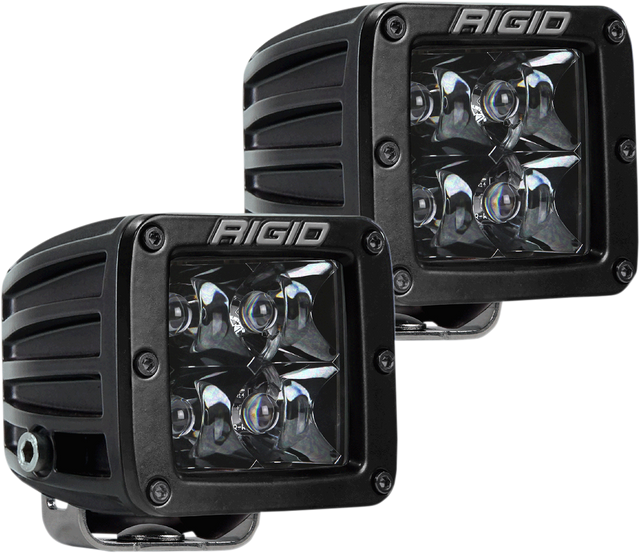 RIGID INDUSTRIES D-Series Spotlight - Pair 202213BLK