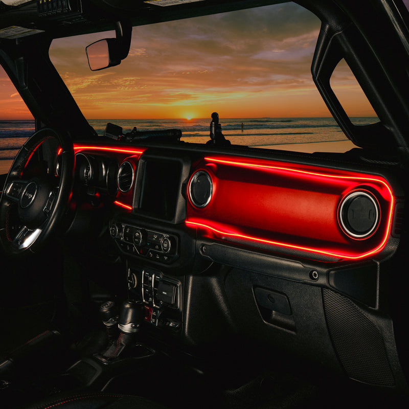 Oracle 18-23 Jeep Wrangler JL/Gladiator JT Dynamic ColorSHIFT LED Interior Dash Board Kit