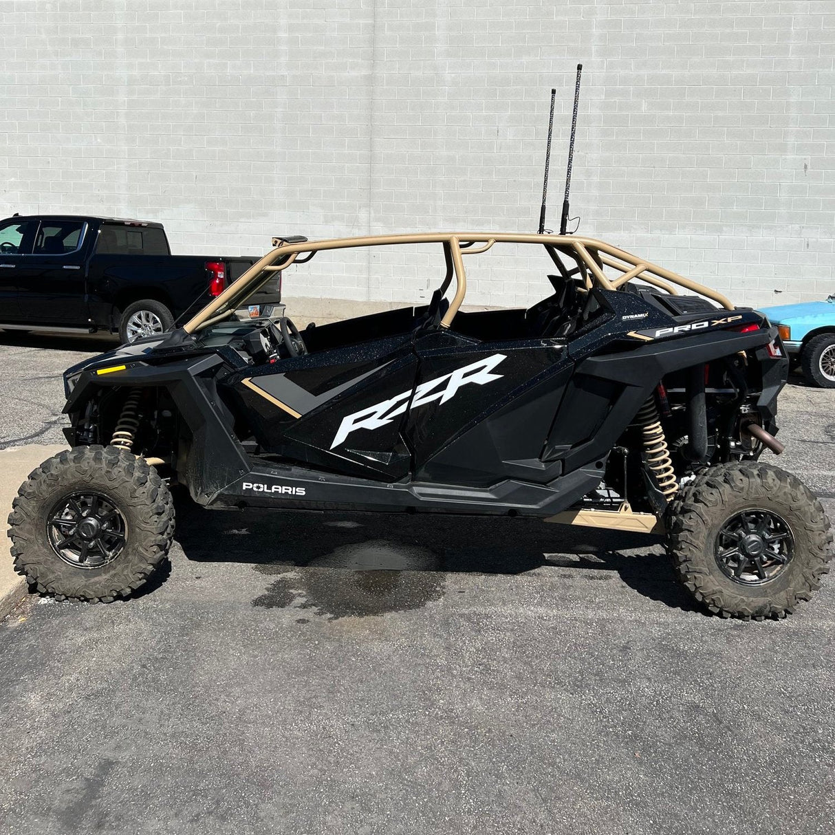 Polaris RZR Pro XP 4-Seat Raw Roll Cage