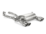Akrapovic Slip-On Line for 2014-2017 BMW M3/M4 F80/F82 Titanium Exhaust System with Tips