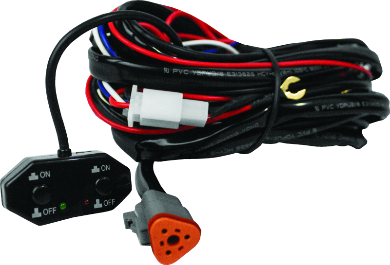DragonFire Racing Hi-Intensity Driving Light Harness with Single Light Configuration - Part 522028