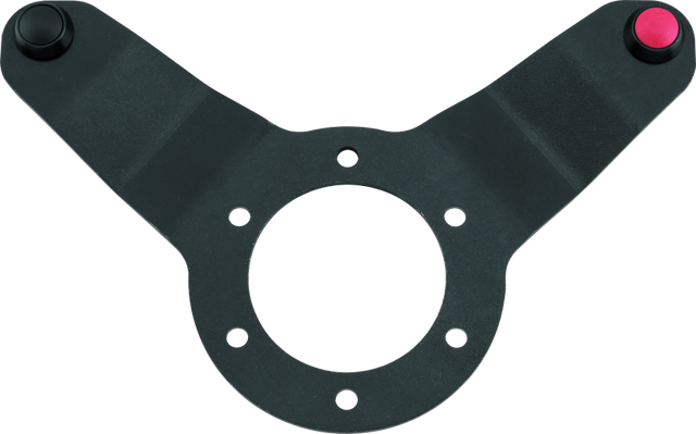 DragonFire Racing Shallow Steering Wheel Plate Part #522022 for 6-Bolt Steering Wheels