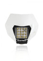 Acerbis VSL Universal Headlight with 16 LEDs for Enduro Motorcycles — White