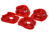 Energy Suspension Hyper-Flex Polyurethane Motor Mount Inserts for Honda Civic and Acura RSX 2002-2005 - Red