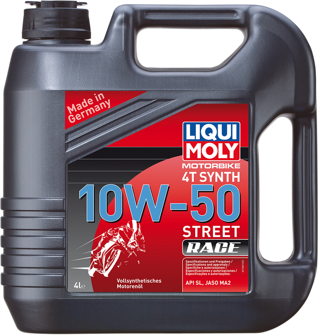LIQUI MOLY Street Race Synthetic 4T Oil - 10W-50 - 60L 1564