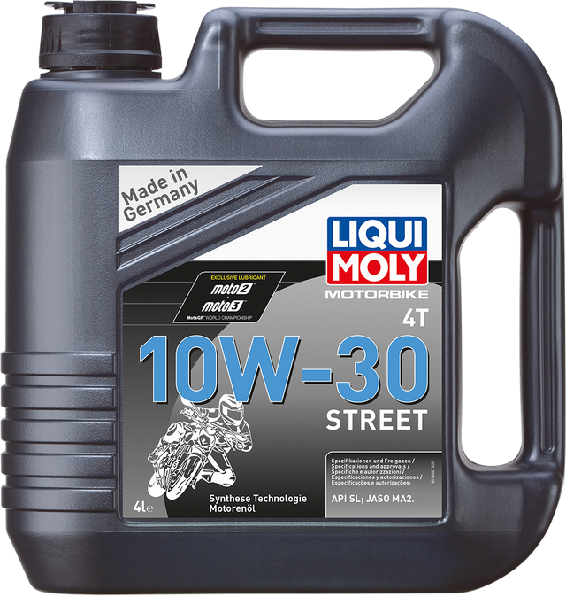 LIQUI MOLY Street 4T Oil - 10W-30 - 205 liter 22060