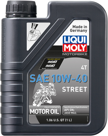 LIQUI MOLY Street 4T Oil - 10W-40 - 1 liter 20054