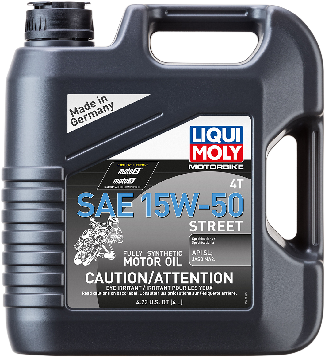 LIQUI MOLY Street 4T Oil - 15W-50 - 4 liter 20060