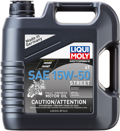 LIQUI MOLY Street 4T Oil - 15W-50 - 4 liter 20060