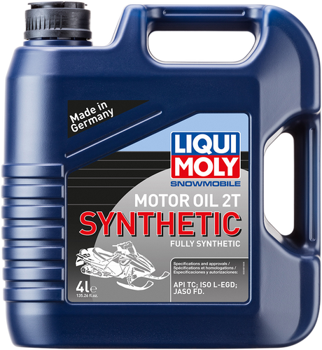 LIQUI MOLY Snowmobile Pro Race Synthetic 2T Oil - 4L 20146