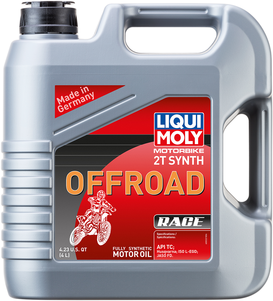 LIQUI MOLY Off-Road Synthetic 2T Oil - 4 Liter 20180