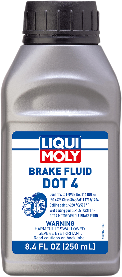 LIQUI MOLY DOT 4 Brake Fluid - 250 ml 20152