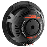 DS18 IXS12.2D 12-Inch 800 Watts RMS Dual 2 Ohm Shallow Mount Fiberglass Subwoofer for Car Audio System