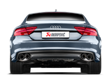 Akrapovic Evolution Line Cat Back Exhaust System for 2013-2017 Audi S6 Avant & Limousine with Titanium & Carbon Tips - Part S-AU/TI/6H