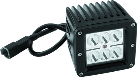 DragonFire Racing 2x2 Inch Pod Light with Six Flood LED Pattern - Part 521480