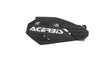 Acerbis Linear Handguard - White for ATV and Motorcycle with Adjustable Wrist Loop and Easy Mounting