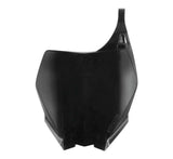 Acerbis Yamaha YZ/YZ250F/450F Front Number Plate - Black (Part Number 2042390001) for 2006-2012 Yamaha YZ and 2006-2009 YZ250F/450F Models