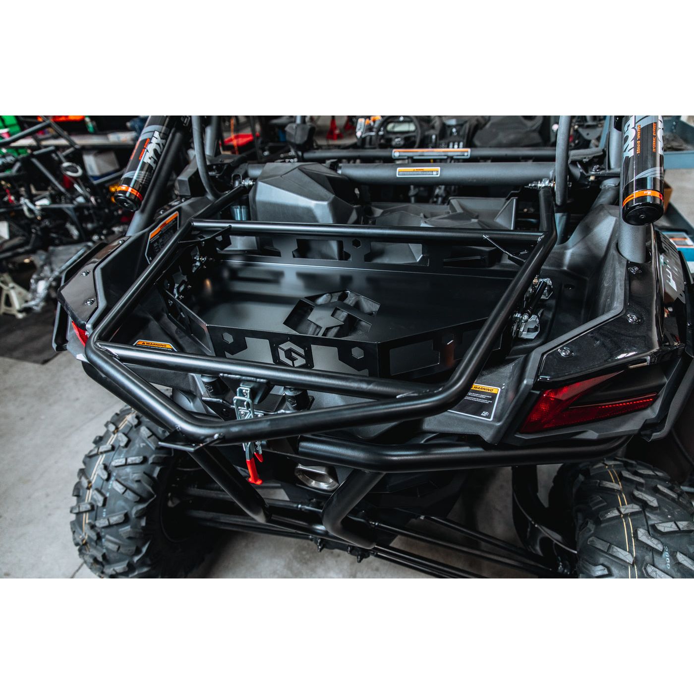 Can Am X3 Tire Carrier & Bumper Combo