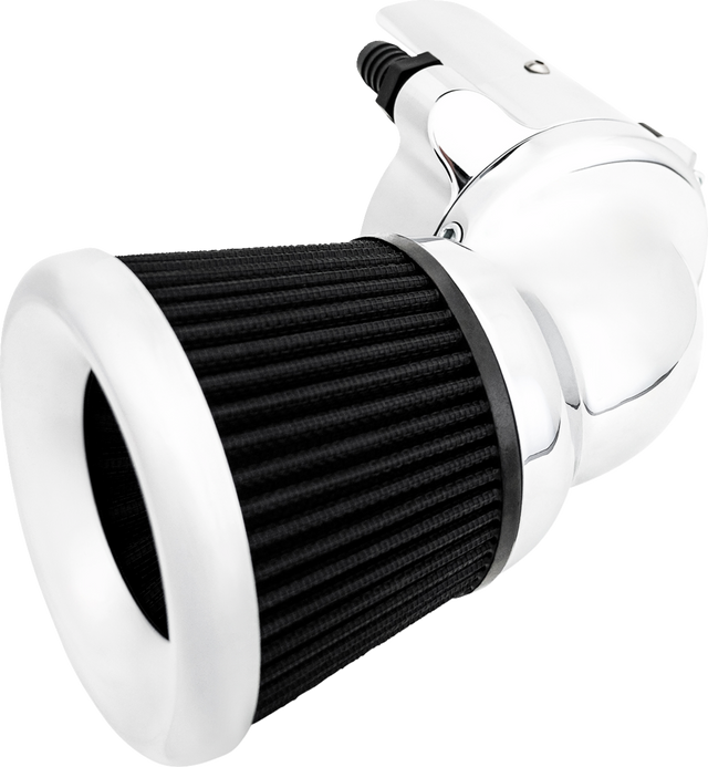 ARLEN NESS Air Cleaner Kit - Velocity 90° - Chrome 800-003