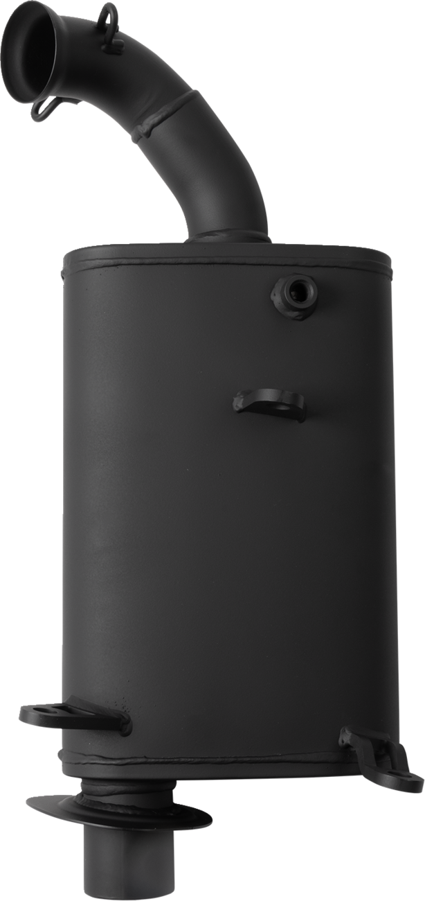 BIKEMAN PERFORMANCE Full Velocity Slip-On Muffler - Black 02-228-SB-G5