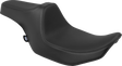 Drag Specialties Seats Predator III Seat - Smooth Black Solar Leather for Harley FLT/FLH 2023-2024 (Part# 4686E)