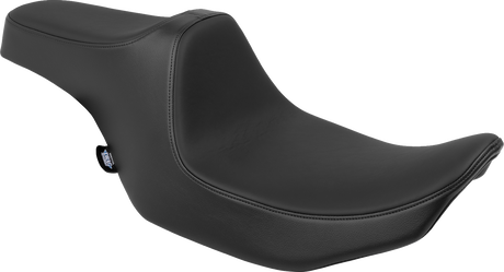 Drag Specialties Seats Predator III Seat - Smooth Black Solar Leather for Harley FLT/FLH 2023-2024 (Part# 4686E)