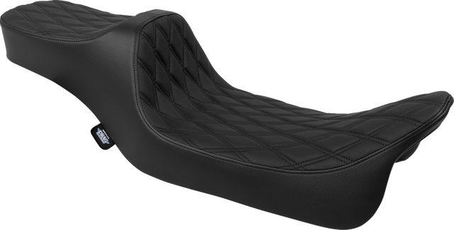 Drag Specialties Seats Predator III Extended Reach Seat for Harley FLH/FLT 2008-2024 | Model 4687A