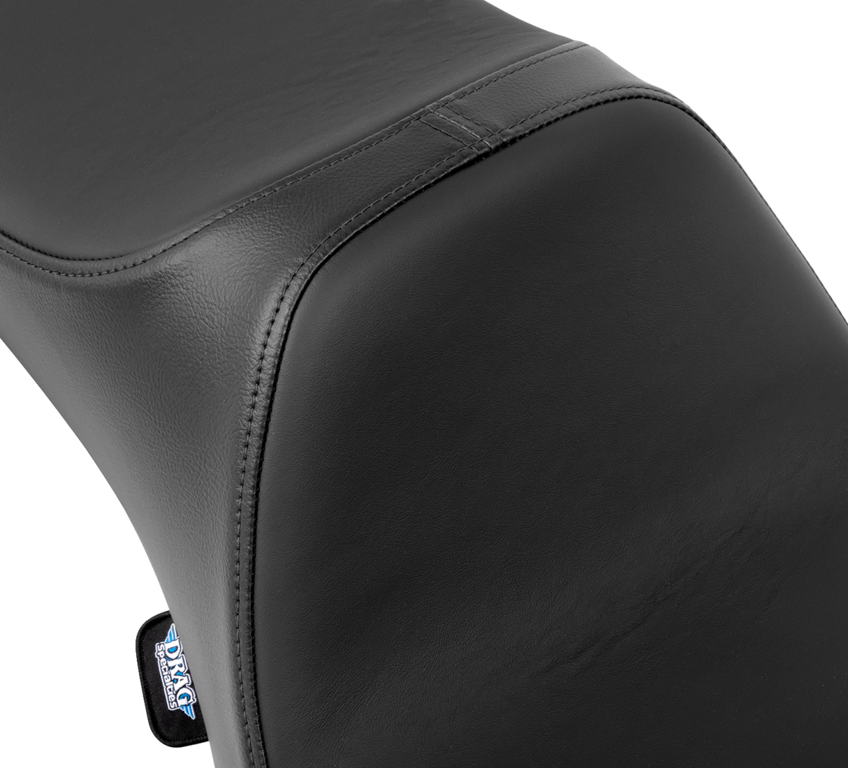 Drag Specialties Seats Predator III Extended Reach Seat for Harley FLH/FLT 2008-2024 with Black Solar Leather