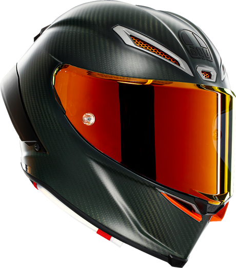 AGV Pista GP RR Electrum Helmet – Limited Edition, Large – Carbon Fiber Shell, Race-Ready Fit for MotoGP and Track Use