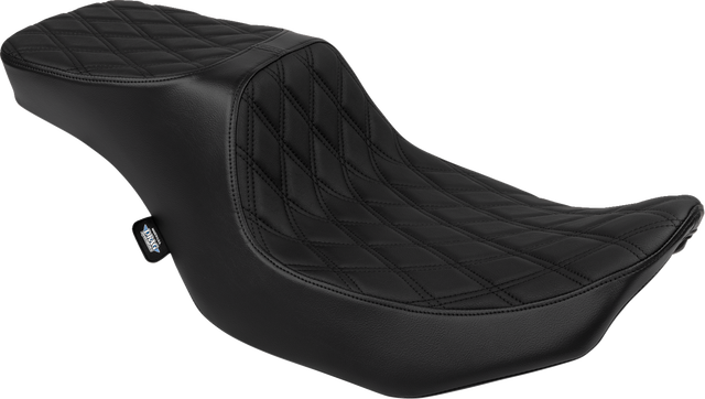 Drag Specialties Seats Predator 2-Up Seat with Vinyl Cover for Harley-Davidson FLTR/FLHX 2023-2024 (Part #4692B)