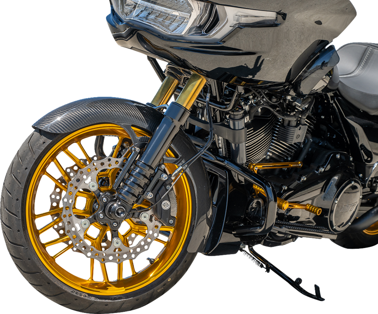 ARLEN NESS Carbon Fiber Front Fender - Wrapper - 19" - FLT '99-'13 210-027