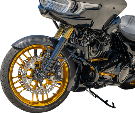 ARLEN NESS Carbon Fiber Front Fender - Wrapper - 19" - FLT '99-'13 210-027