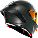 AGV Pista GP RR Electrum Helmet - Limited Edition, 2XL Fit, FIM Homologated, Carbon Fiber Shell, Titanium Double D Retention System, Vehicle Fitment: MotoGP, Superbike, Racing Motorcycles
