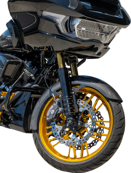 ARLEN NESS Carbon Fiber Front Fender - Wrapper - 19" - FLT '99-'13 210-027