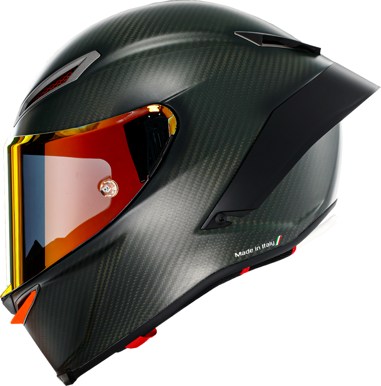 AGV Pista GP RR Electrum Helmet – Limited Edition, Large – Carbon Fiber Shell, Race-Ready Fit for MotoGP and Track Use