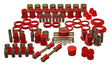Energy Suspension Hyper-Flex Master Bushing Set for 1969-1973 Pontiac LeMans - Red Polyurethane Performance Upgrade