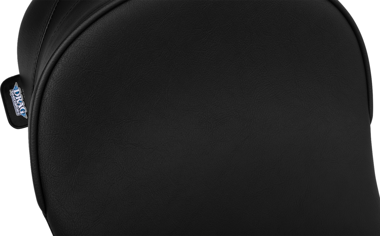Drag Specialties Seats Solo Front Seat with Backrest Option for Harley-Davidson FL 2008-2023, 4699A