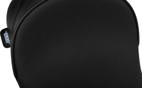 Drag Specialties Seats Solo Front Seat with Backrest Option for Harley-Davidson FL 2008-2023, 4699A