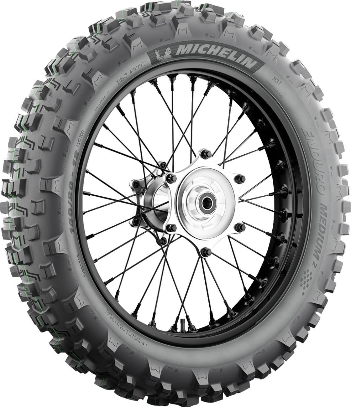 MICHELIN Tire - Enduro Medium 2 - Rear - 140/80-18 - 70M 45050