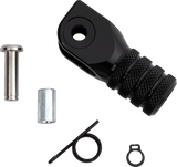 MOOSE Offroad Knurled Shift Lever Tip for Hammerhead CNC Shift Levers - Black - Part 81-0000-02-60