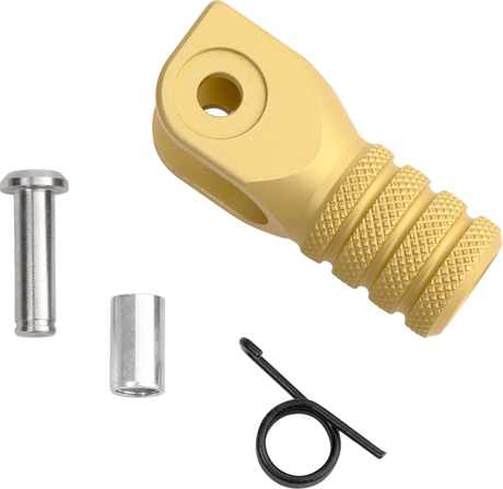 MOOSE OFFROAD Knurled Shift Lever Tip - 0 mm - Gold 81-0000-02-50