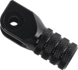 MOOSE Offroad Knurled Shift Lever Tip for Hammerhead CNC Shift Levers - Black - Part 81-0000-02-60