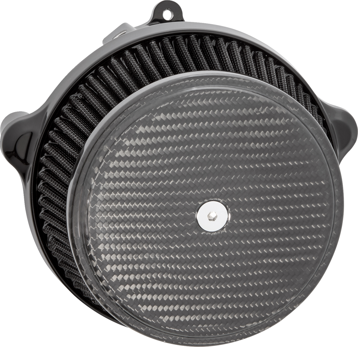 ARLEN NESS Big Sucker™ Stage 1 Air Cleaner Kit with Cover - Carbon - Black 600-311