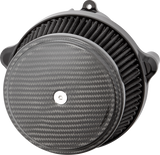 ARLEN NESS Big Sucker™ Stage 1 Air Cleaner Kit with Cover - Carbon - Black 600-311